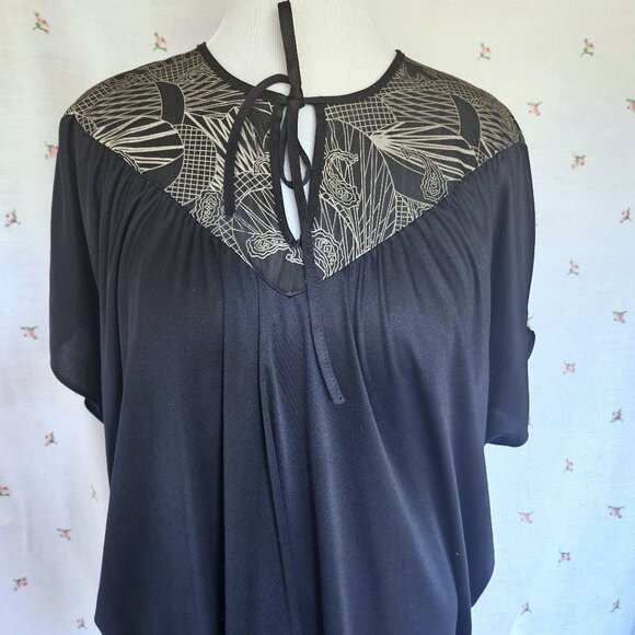 Size S to Plus Vintage 1980s Miss Melodee Caftan Dress - Picture 2 of 11